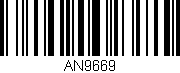 Código de barras (EAN, GTIN, SKU, ISBN): 'AN9669'