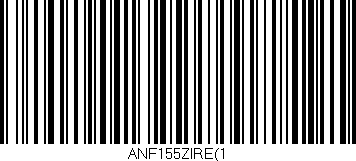 Código de barras (EAN, GTIN, SKU, ISBN): 'ANF155ZIRE(1'