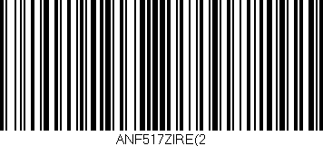 Código de barras (EAN, GTIN, SKU, ISBN): 'ANF517ZIRE(2'