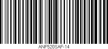 Código de barras (EAN, GTIN, SKU, ISBN): 'ANF520SAF-14'