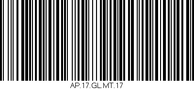 Código de barras (EAN, GTIN, SKU, ISBN): 'AP.17.GL.MT.17'