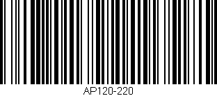 Código de barras (EAN, GTIN, SKU, ISBN): 'AP120-220'