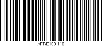 Código de barras (EAN, GTIN, SKU, ISBN): 'APRE100-110'