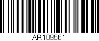 Código de barras (EAN, GTIN, SKU, ISBN): 'AR109561'