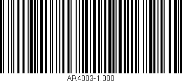 Código de barras (EAN, GTIN, SKU, ISBN): 'AR4003-1.000'