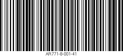 Código de barras (EAN, GTIN, SKU, ISBN): 'AR771-8-001-41'