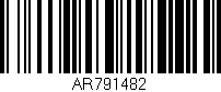 Código de barras (EAN, GTIN, SKU, ISBN): 'AR791482'