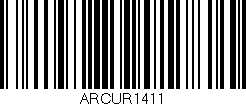 Código de barras (EAN, GTIN, SKU, ISBN): 'ARCUR1411'