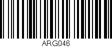 Código de barras (EAN, GTIN, SKU, ISBN): 'ARG046'