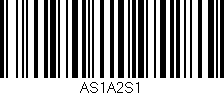 Código de barras (EAN, GTIN, SKU, ISBN): 'AS1A2S1'