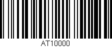 Código de barras (EAN, GTIN, SKU, ISBN): 'AT10000'
