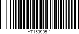Código de barras (EAN, GTIN, SKU, ISBN): 'AT158995-1'