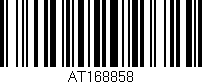 Código de barras (EAN, GTIN, SKU, ISBN): 'AT168858'