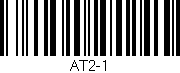 Código de barras (EAN, GTIN, SKU, ISBN): 'AT2-1'