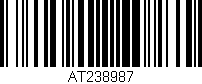 Código de barras (EAN, GTIN, SKU, ISBN): 'AT238987'