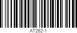 Código de barras (EAN, GTIN, SKU, ISBN): 'AT262-1'