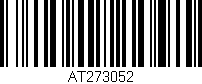 Código de barras (EAN, GTIN, SKU, ISBN): 'AT273052'