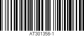 Código de barras (EAN, GTIN, SKU, ISBN): 'AT301356-1'