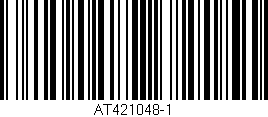 Código de barras (EAN, GTIN, SKU, ISBN): 'AT421048-1'