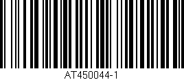 Código de barras (EAN, GTIN, SKU, ISBN): 'AT450044-1'