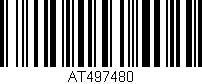 Código de barras (EAN, GTIN, SKU, ISBN): 'AT497480'