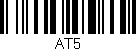 Código de barras (EAN, GTIN, SKU, ISBN): 'AT5'