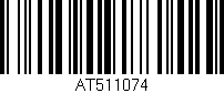 Código de barras (EAN, GTIN, SKU, ISBN): 'AT511074'