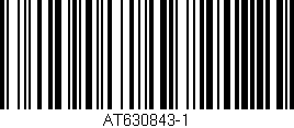 Código de barras (EAN, GTIN, SKU, ISBN): 'AT630843-1'