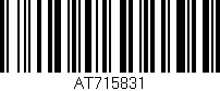 Código de barras (EAN, GTIN, SKU, ISBN): 'AT715831'