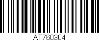 Código de barras (EAN, GTIN, SKU, ISBN): 'AT760304'