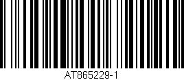 Código de barras (EAN, GTIN, SKU, ISBN): 'AT865229-1'