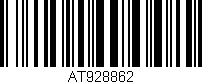 Código de barras (EAN, GTIN, SKU, ISBN): 'AT928862'