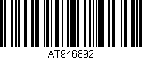 Código de barras (EAN, GTIN, SKU, ISBN): 'AT946892'