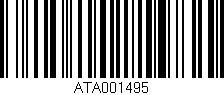 Código de barras (EAN, GTIN, SKU, ISBN): 'ATA001495'