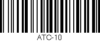 Código de barras (EAN, GTIN, SKU, ISBN): 'ATC-10'
