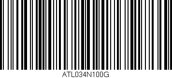 Código de barras (EAN, GTIN, SKU, ISBN): 'ATL034N100G'