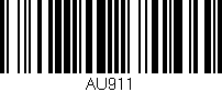 Código de barras (EAN, GTIN, SKU, ISBN): 'AU911'