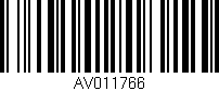 Código de barras (EAN, GTIN, SKU, ISBN): 'AV011766'