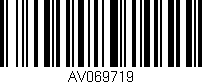 Código de barras (EAN, GTIN, SKU, ISBN): 'AV069719'