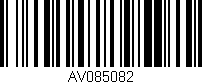 Código de barras (EAN, GTIN, SKU, ISBN): 'AV085082'