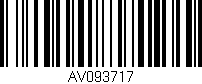 Código de barras (EAN, GTIN, SKU, ISBN): 'AV093717'