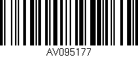 Código de barras (EAN, GTIN, SKU, ISBN): 'AV095177'
