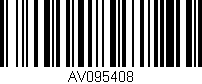 Código de barras (EAN, GTIN, SKU, ISBN): 'AV095408'