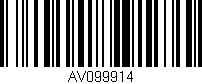 Código de barras (EAN, GTIN, SKU, ISBN): 'AV099914'