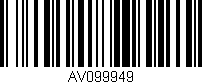 Código de barras (EAN, GTIN, SKU, ISBN): 'AV099949'