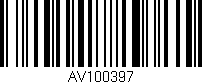 Código de barras (EAN, GTIN, SKU, ISBN): 'AV100397'