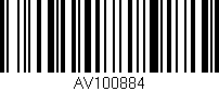 Código de barras (EAN, GTIN, SKU, ISBN): 'AV100884'