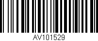 Código de barras (EAN, GTIN, SKU, ISBN): 'AV101529'