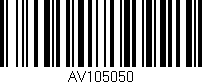 Código de barras (EAN, GTIN, SKU, ISBN): 'AV105050'