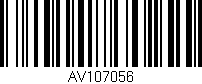 Código de barras (EAN, GTIN, SKU, ISBN): 'AV107056'